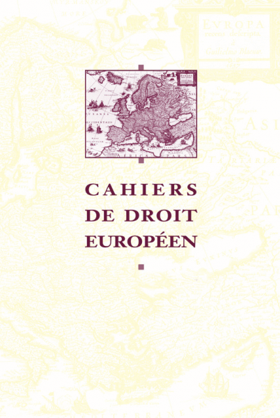 Chronique de jurisprudence consacrée à l’espace de liberté, de sécurité et de justice Jurisprudence de la Cour de justice relative au 3ème pilier du Traité sur l’Union européenne (2006-2009)