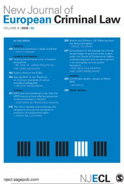 The Development of Eurojust potential and limitations of Art. 85 TFEU