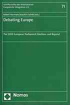 Europe and Euroscepticism: 'Non-issues in Belgian politics' 